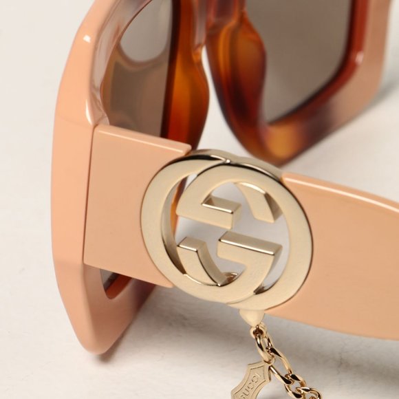 NEW GUCCI GG1022S - 003 CHAIN SUNGLASSES - Picture 13 of 16